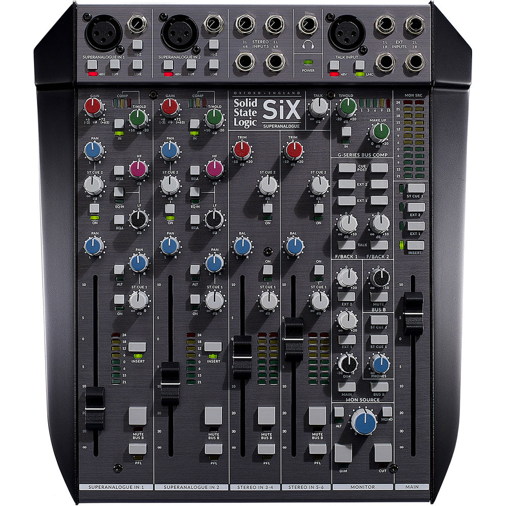 Solid State Logic SiX Desktop Mixer