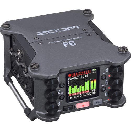 Zoom F6 6-Input 14-Track Multitrack Field Recorder
