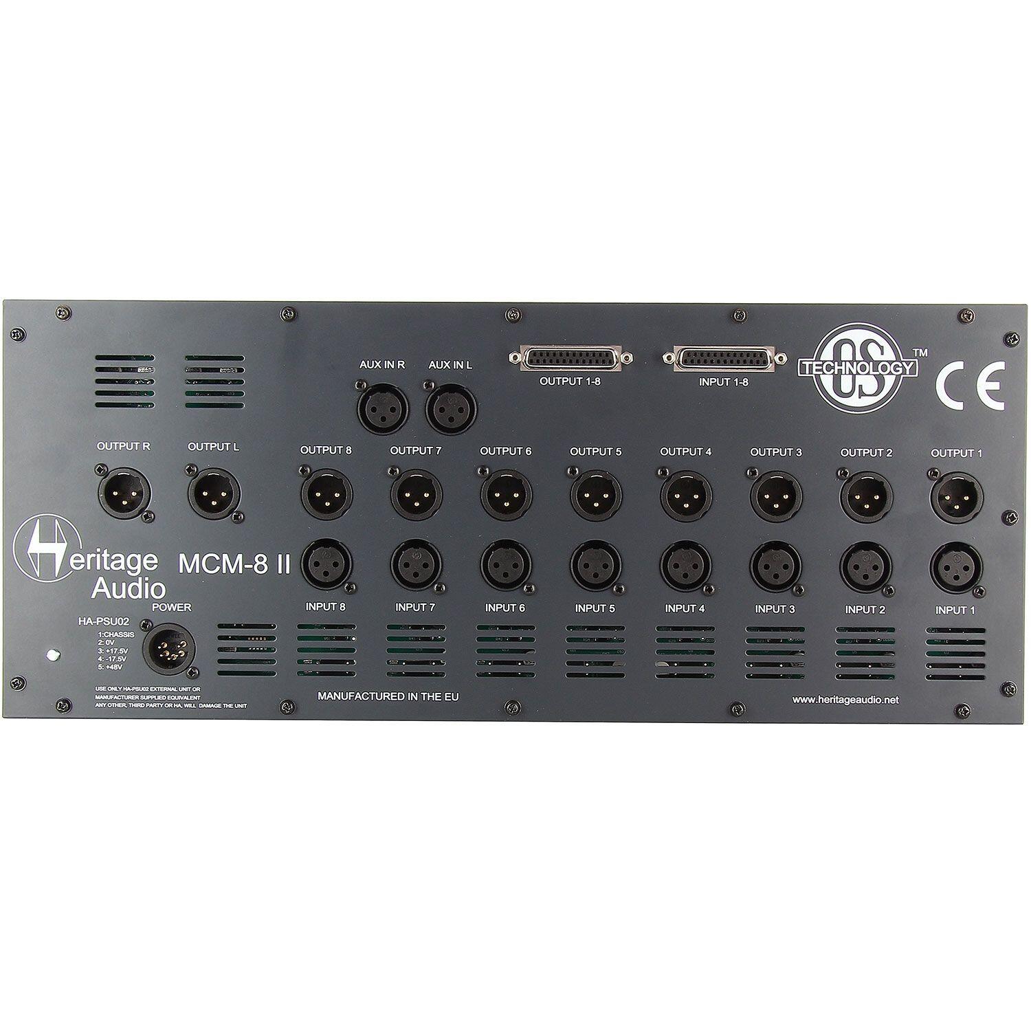 Heritage Audio MCM-8 MK2 500 series rack/summing mixer