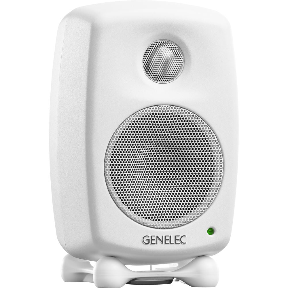 Genelec 8010A Compact 2-way 3" Powered Studio Monitor White (Single)