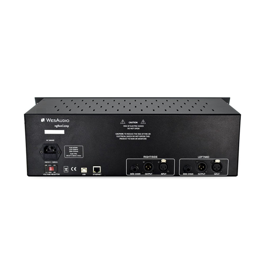 WesAudio ngBusComp Analog Bus Compressor with remote plugin control