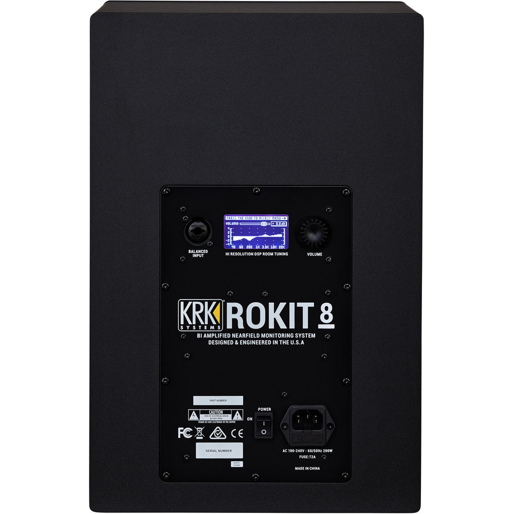KRK ROKIT 8 G4 8" Powered Near Field Studio Monitor - Single