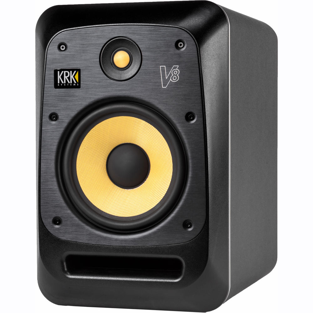 KRK V8 Series 4 230W 8" Powered Reference Monitor - Single
