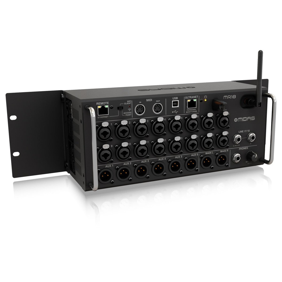Midas MR18 18-channel Tablet-controlled Digital Mixer