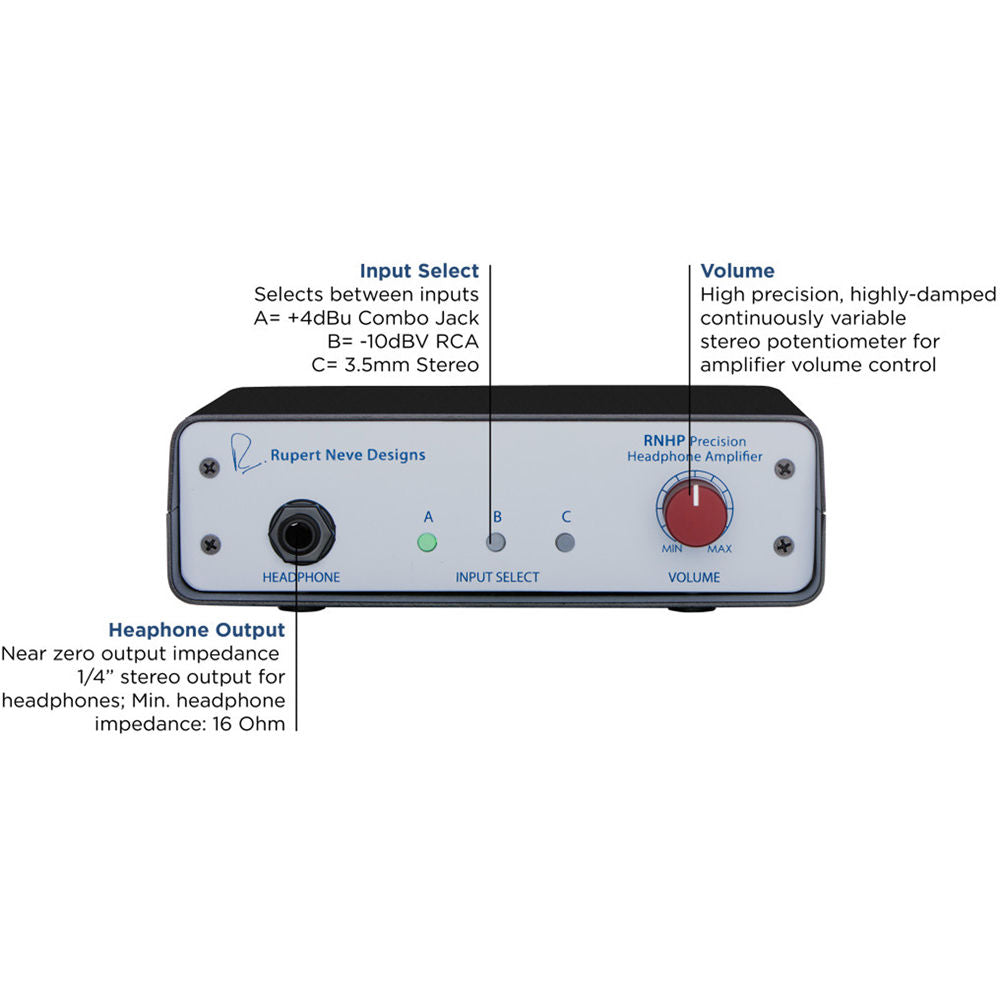 Rupert Neve Designs RNHP Headphone Amplifier - Available on backorder